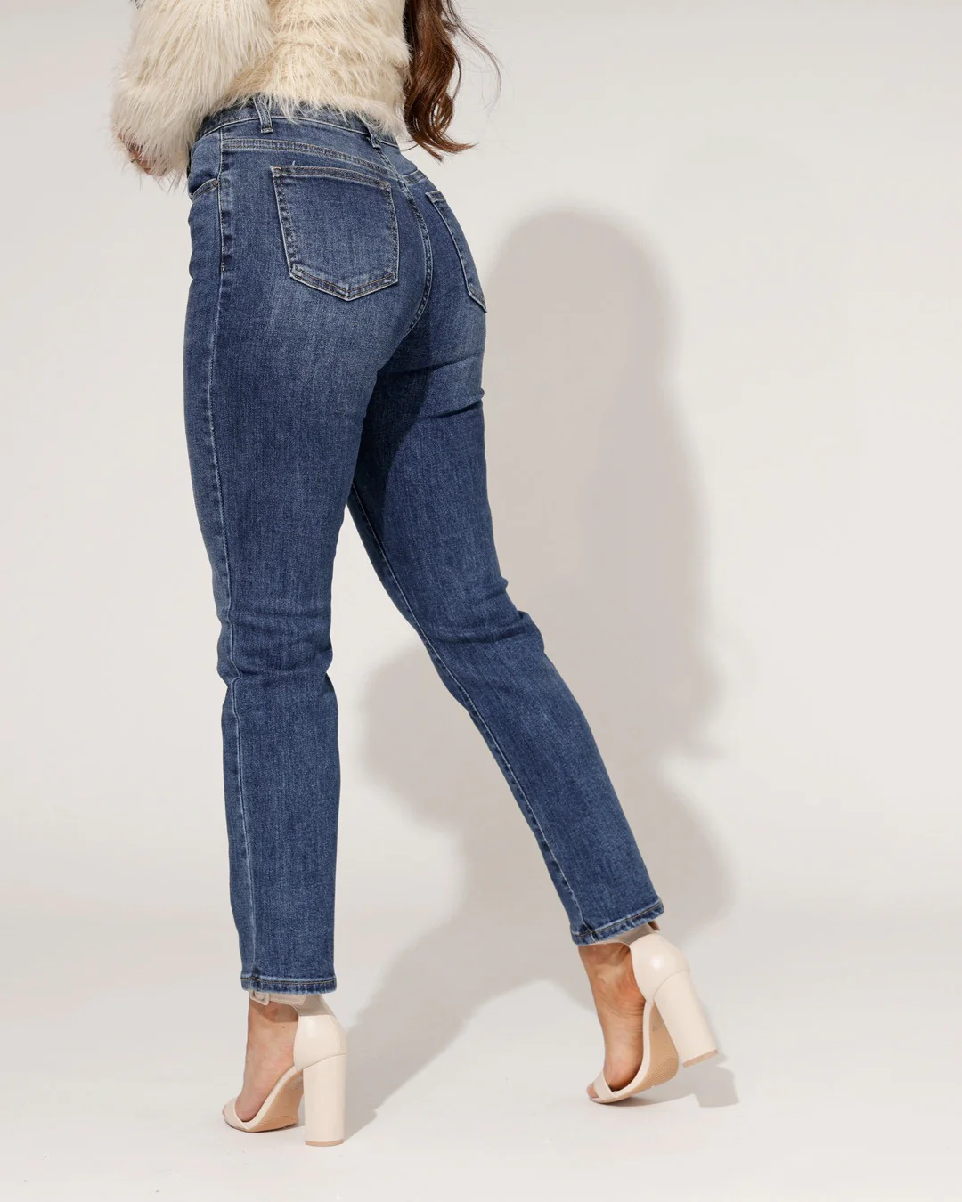 Ana & Lucy | Straight Jeans Kim Donkerblauw - Image 3