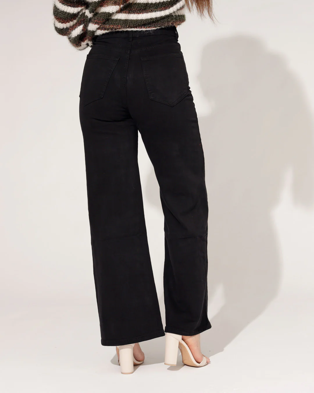 Ana & Lucy | Wide Leg Jeans Noe-A Zwart - Image 3