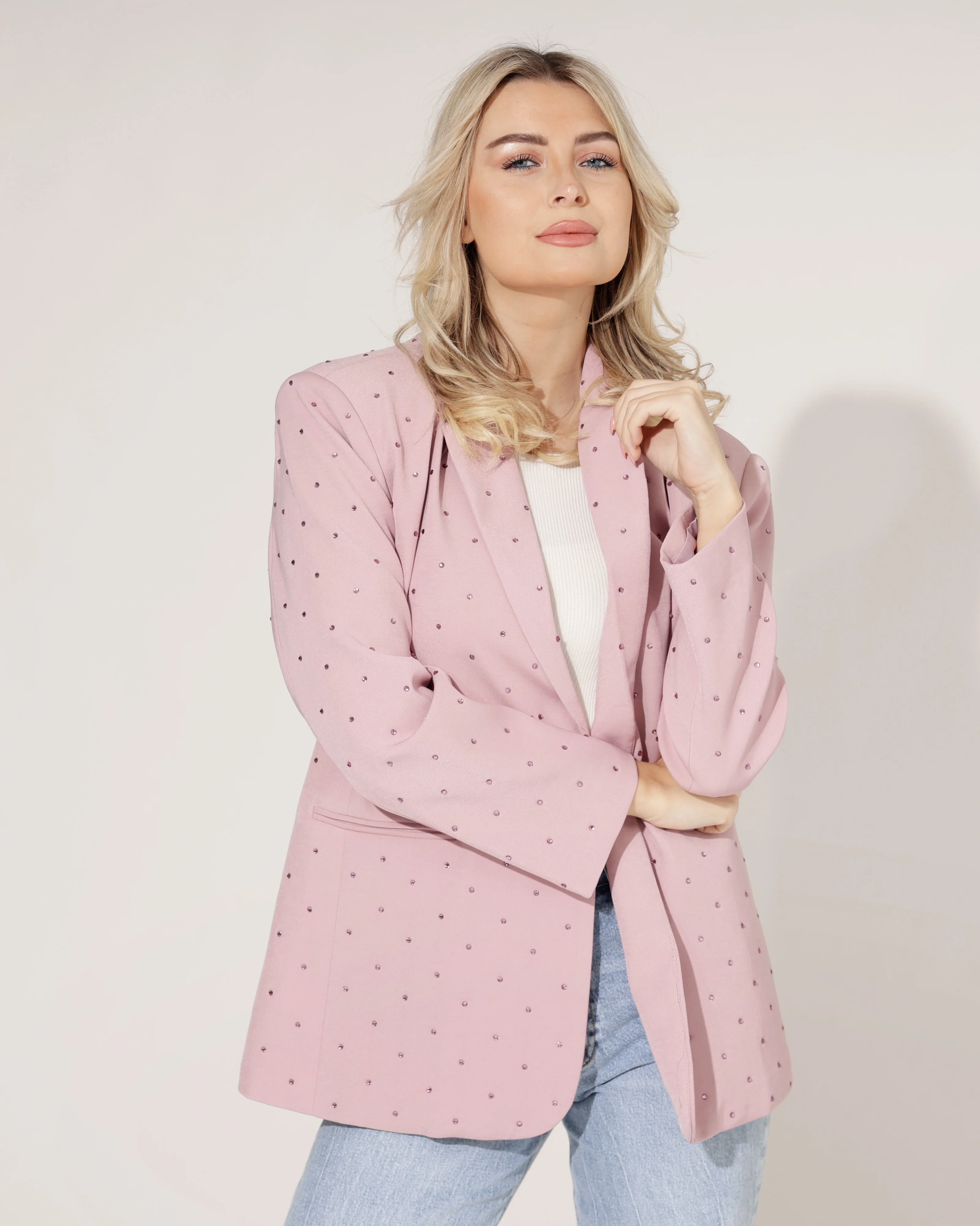 Blazer Glamour Roze - Image 4