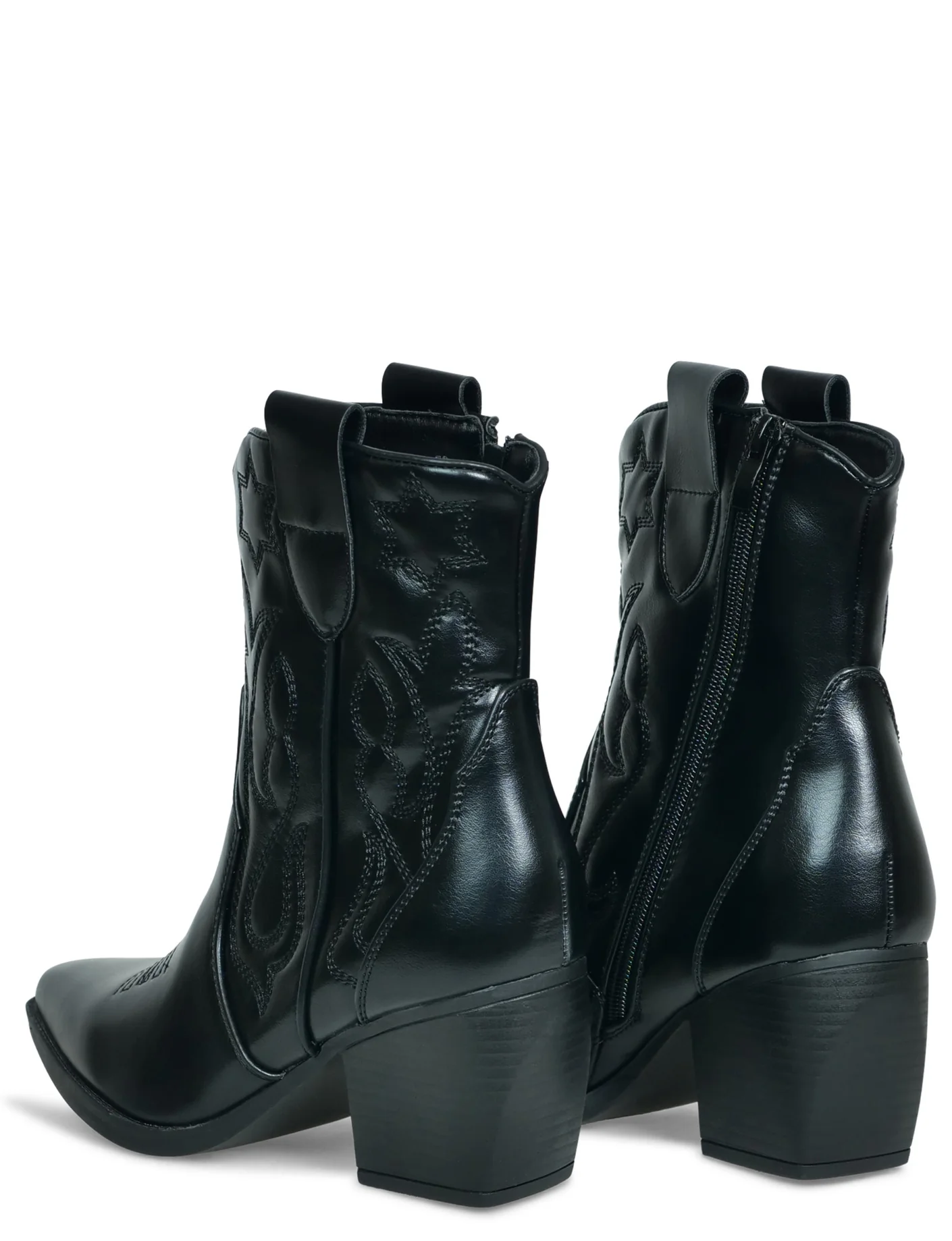 Cowboylaars Star Zwart - Image 3