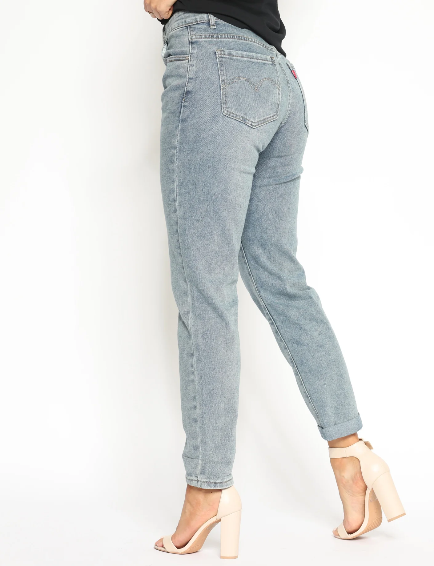 Folyrose | Mom jeans Claire Blauw - Image 3