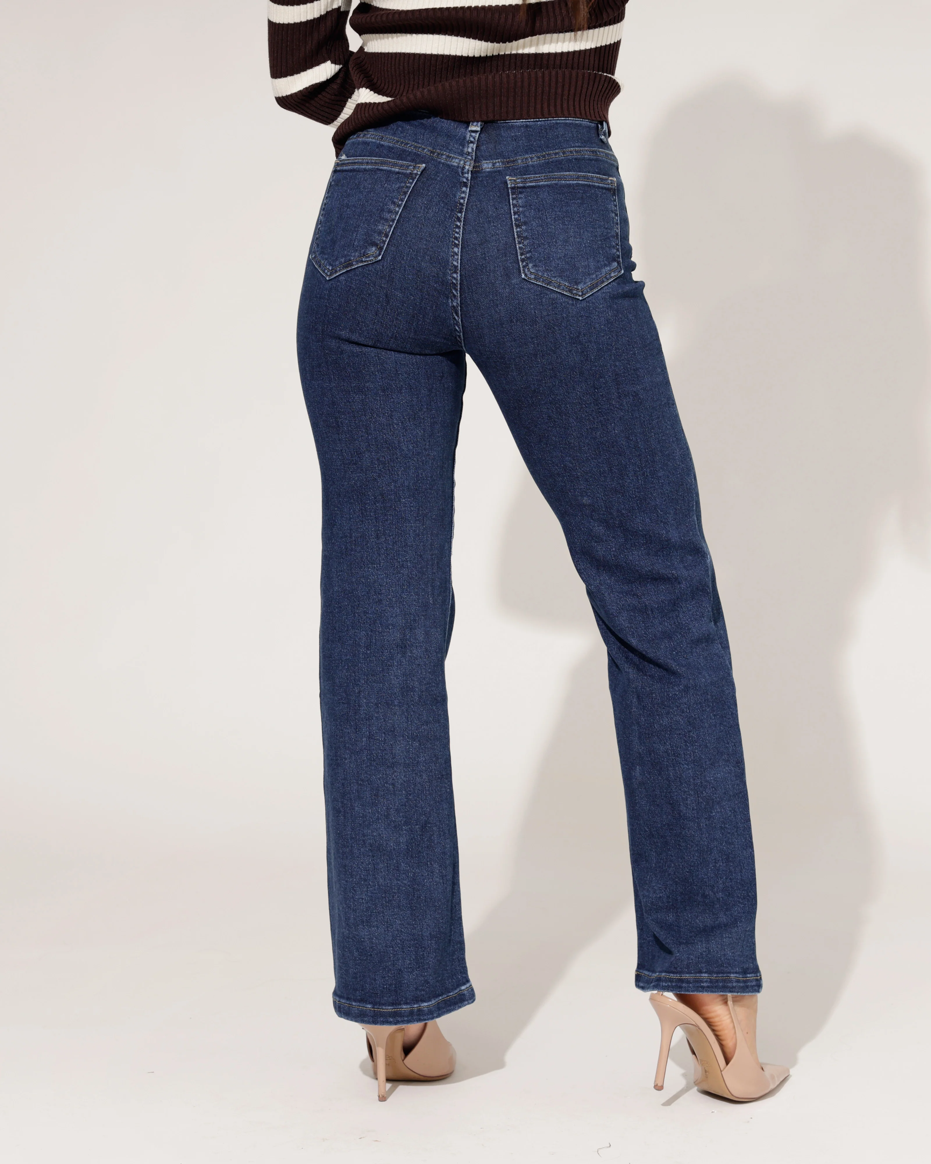 Folyrose | Wide Leg Jeans Sofia-D Blauw - Image 5
