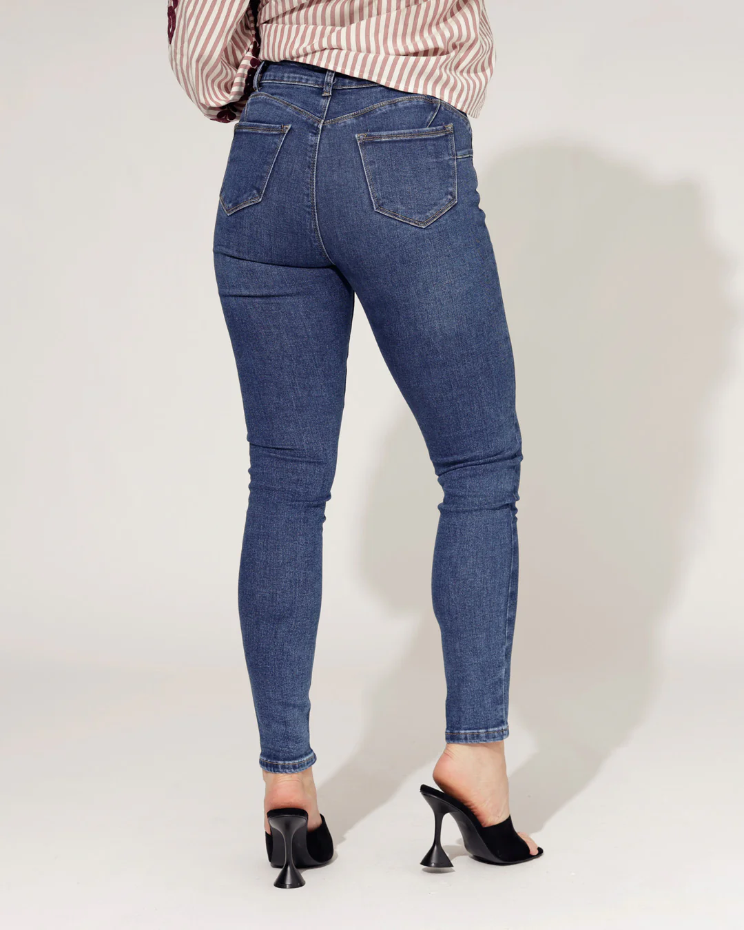 Goodies | Skinny jeans, push up Nore Donkerblauw - Image 3