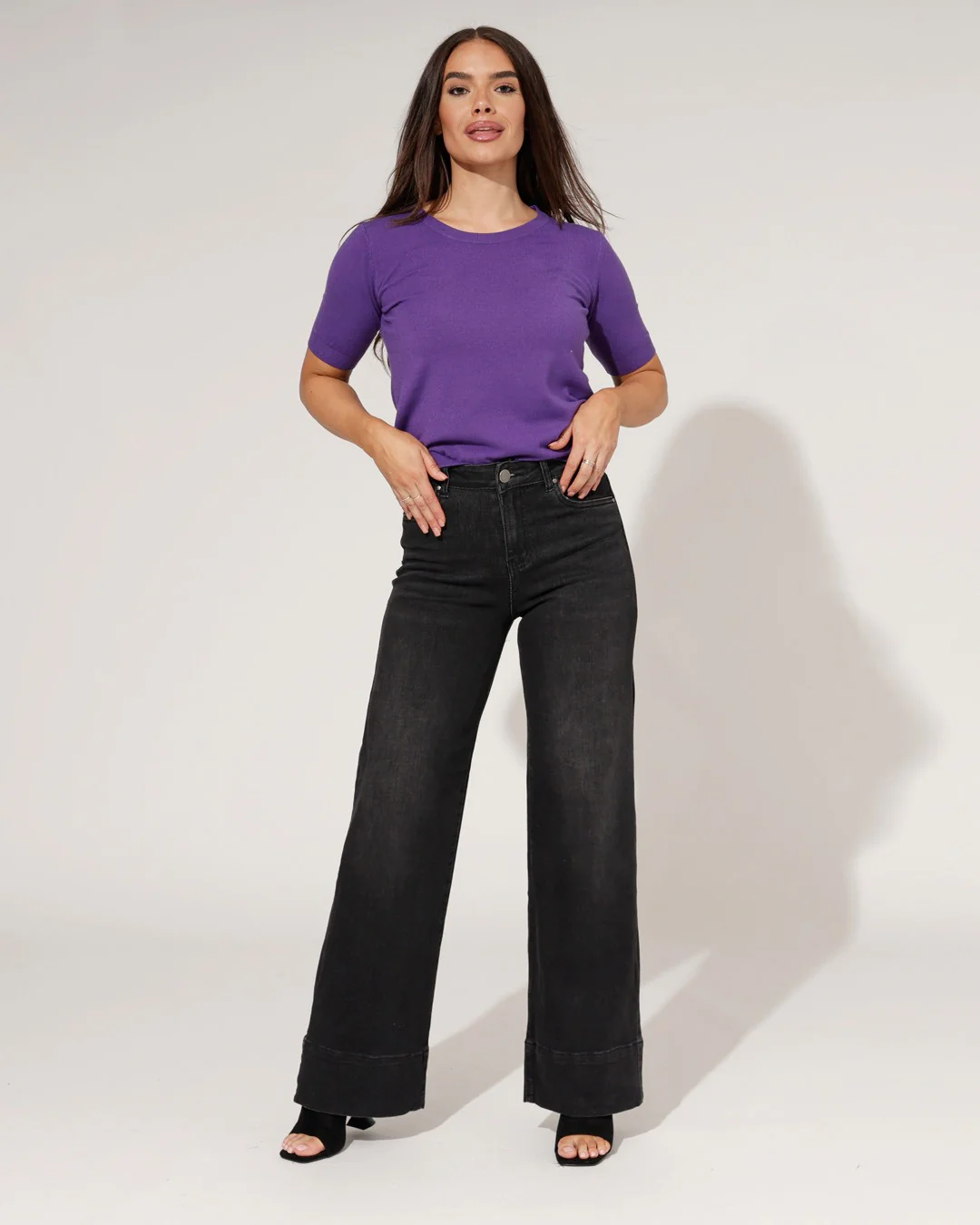 Goodies | Wide leg jeans Kate Zwart - Image 4