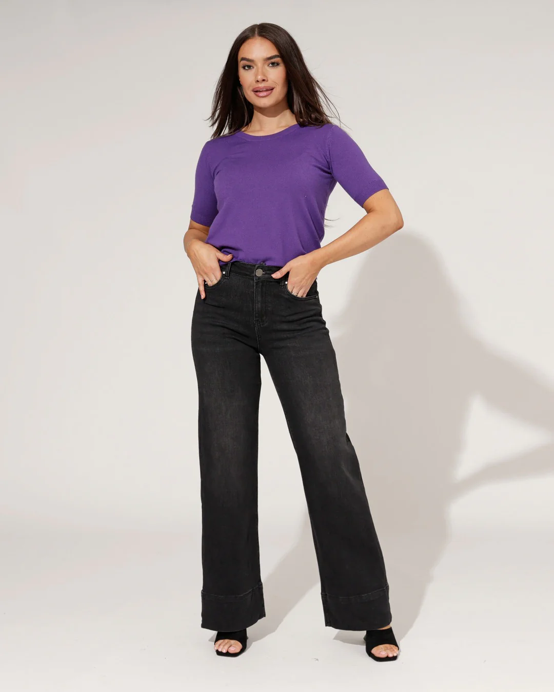 Goodies | Wide leg jeans Kate Zwart - Image 5