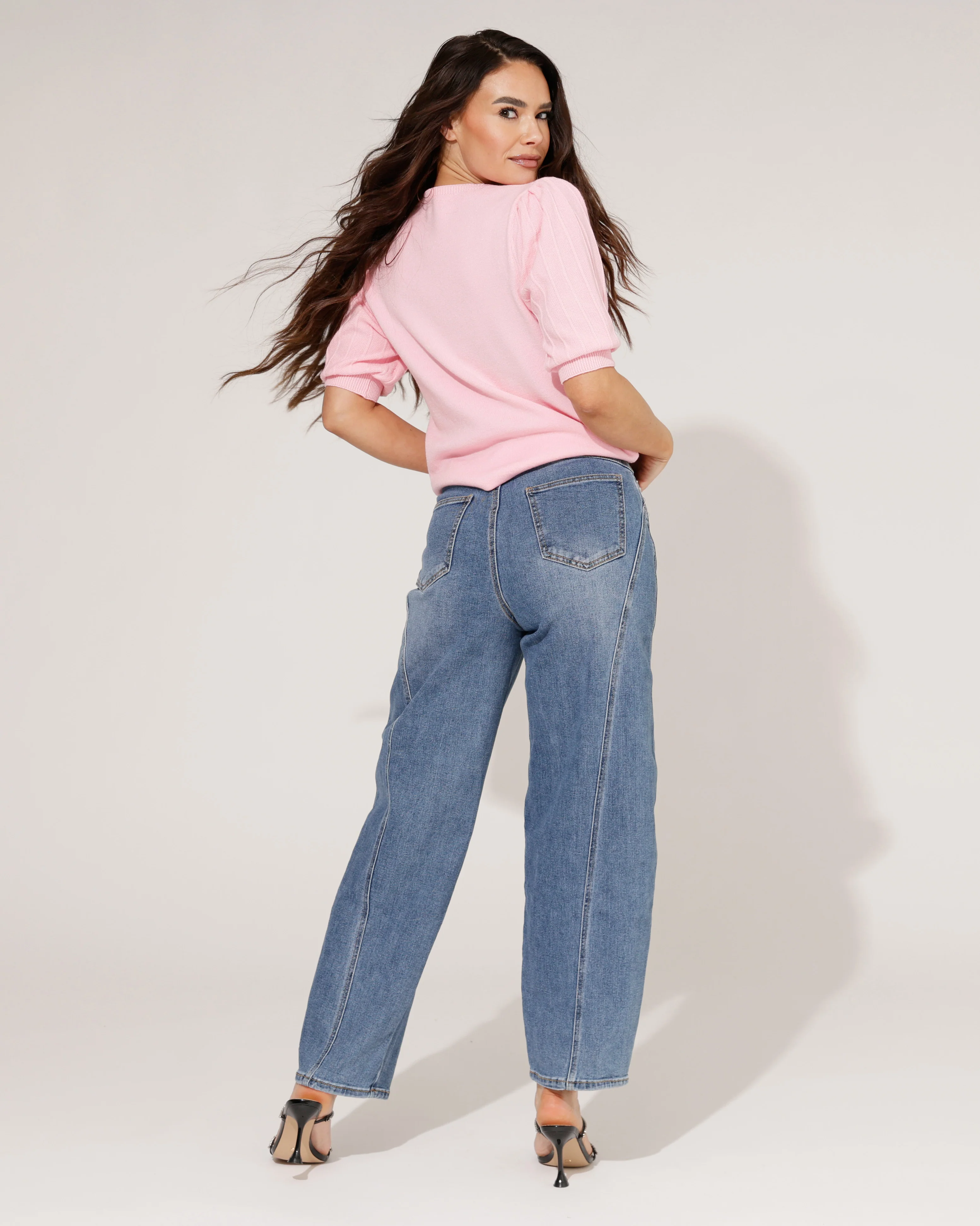 Jewelly | Barrel jeans Fenna Blauw - Image 3