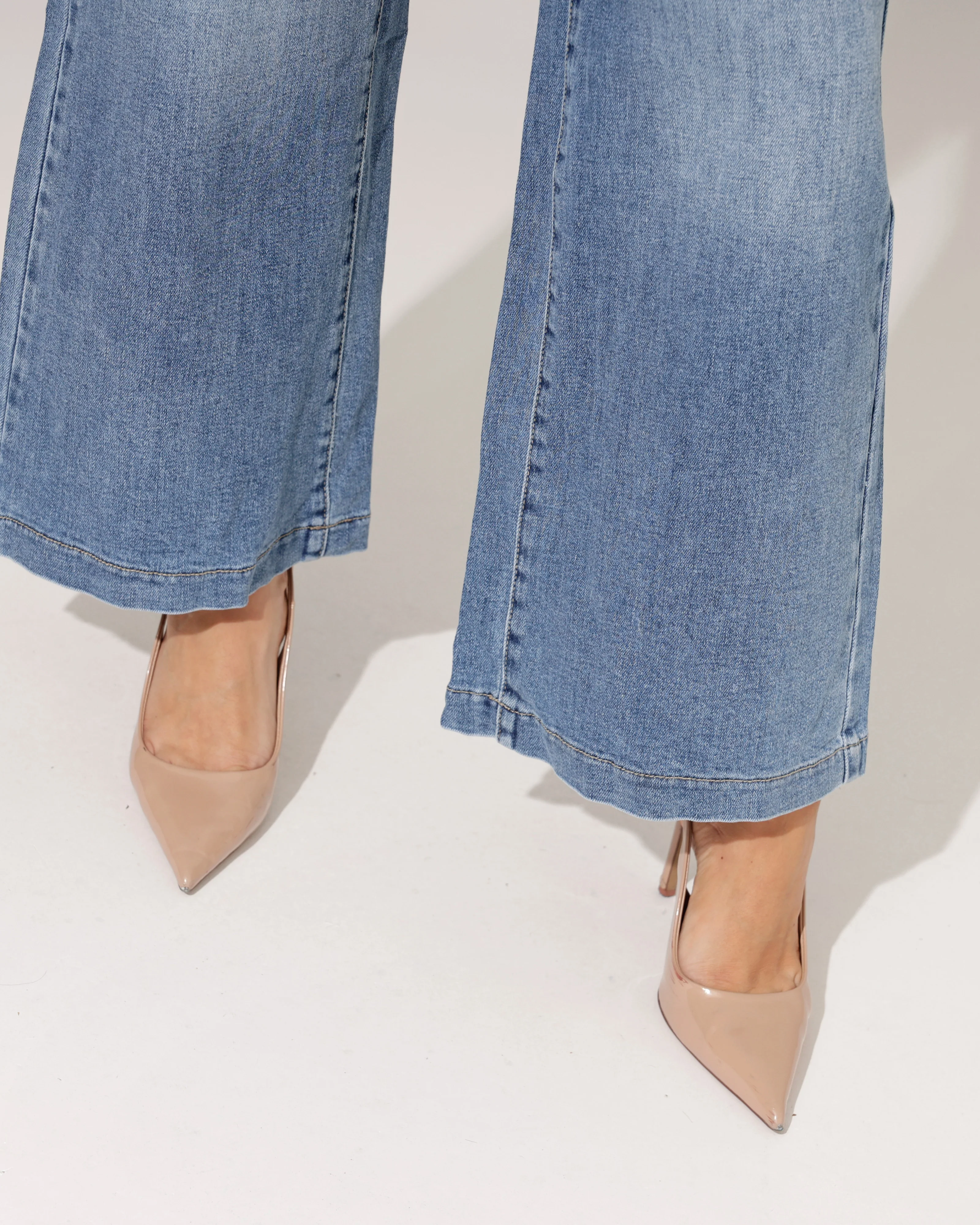 Jewelly| Wide leg jeans Jenna Blauw - Image 5