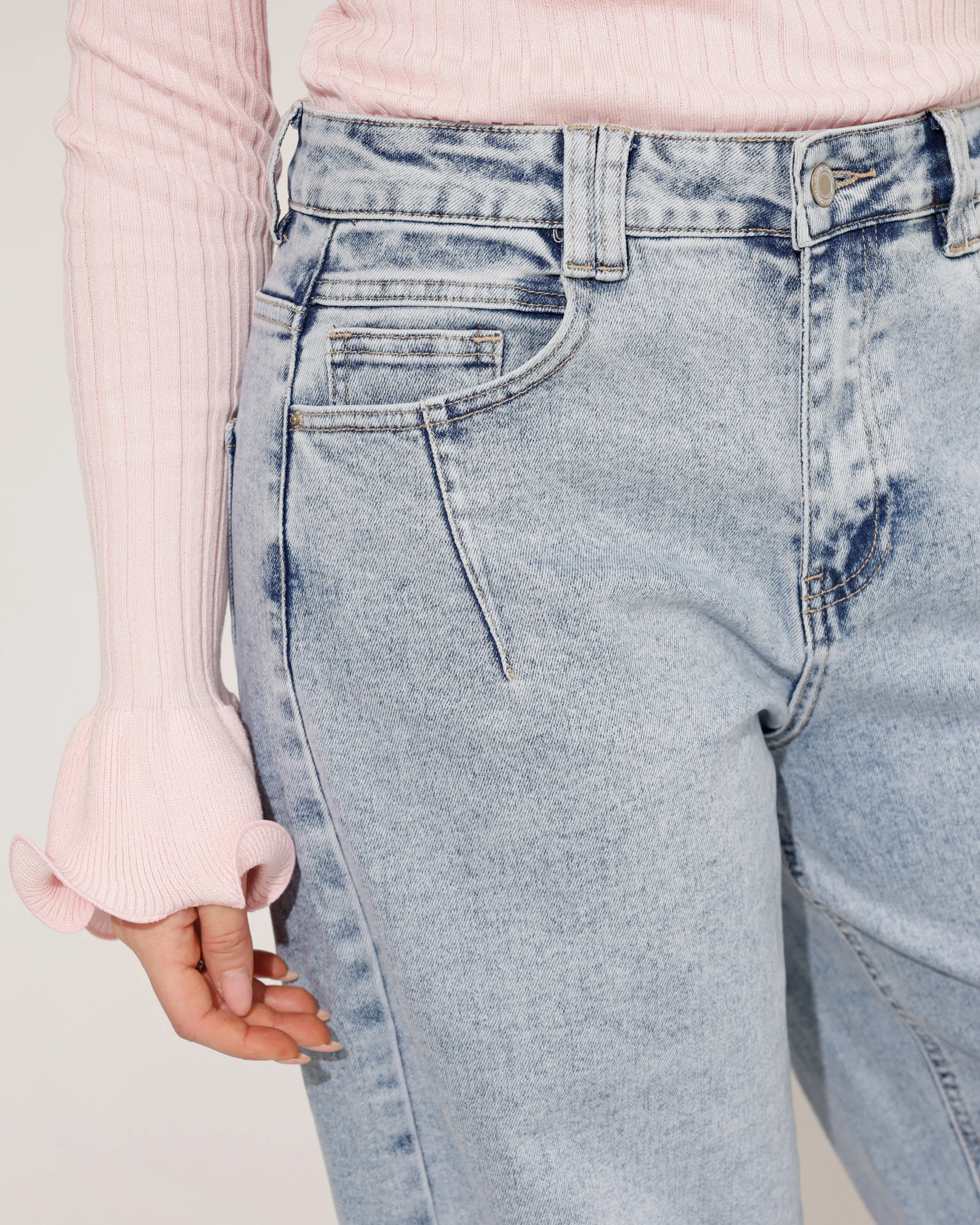 Laulia | Barrel jeans Rilana-1 Lichtblauw - Image 6