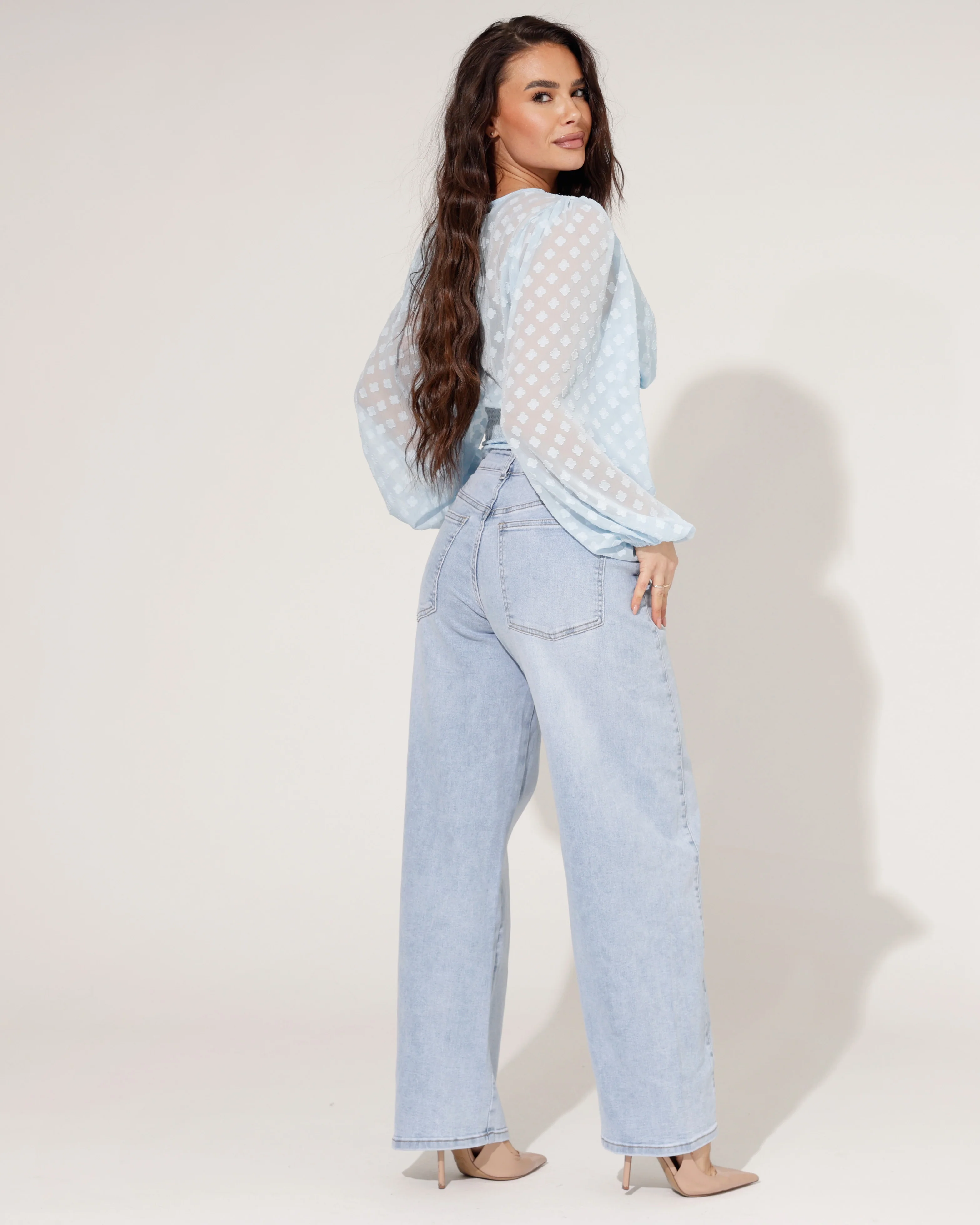 Norfy | Barrel jeans Bibi-1 Lichtblauw - Image 5