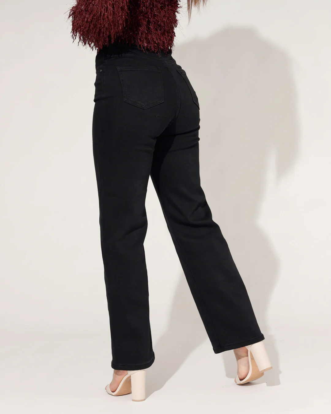 Redseventy | Wide Leg Jeans Kirsten-2 Zwart - Image 4