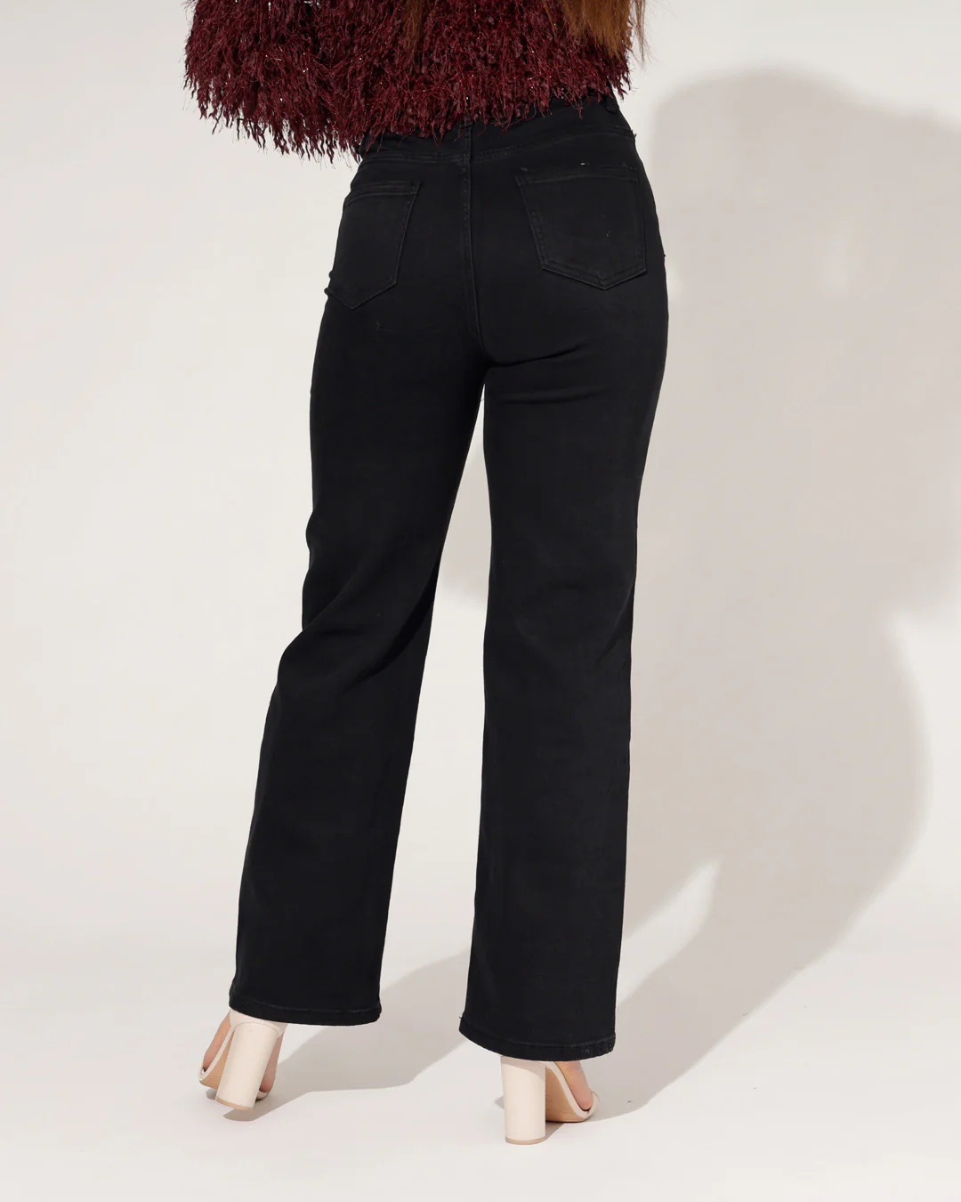 Redseventy | Wide Leg Jeans Kirsten-2 Zwart - Image 5