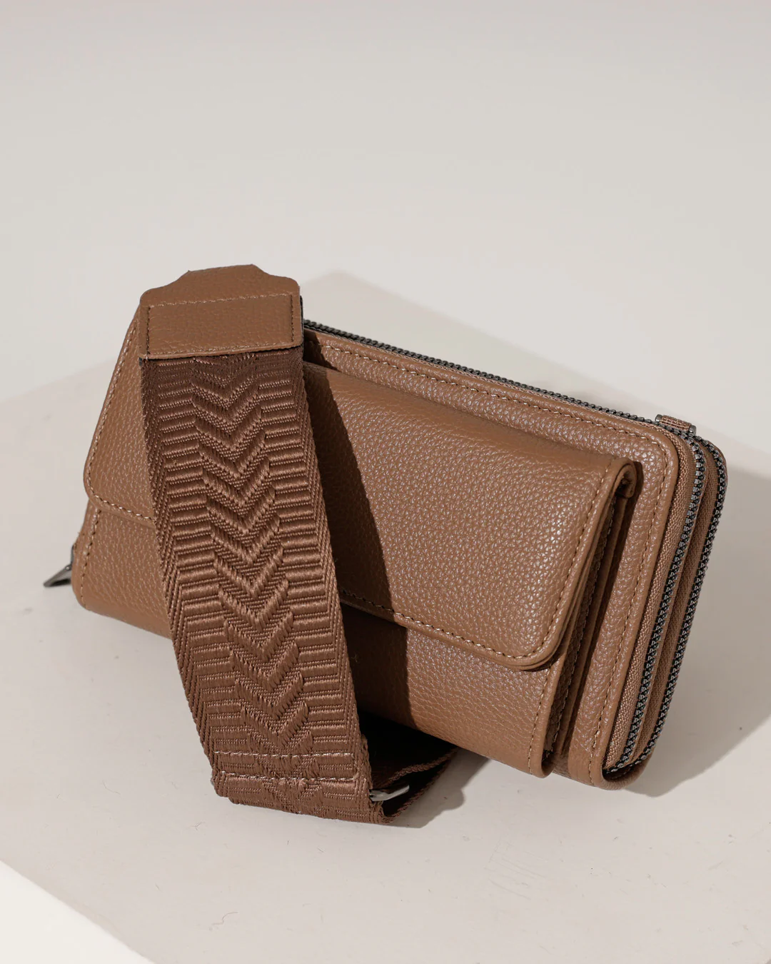 Schouder- Telefoontas Nance Bruin - Image 3