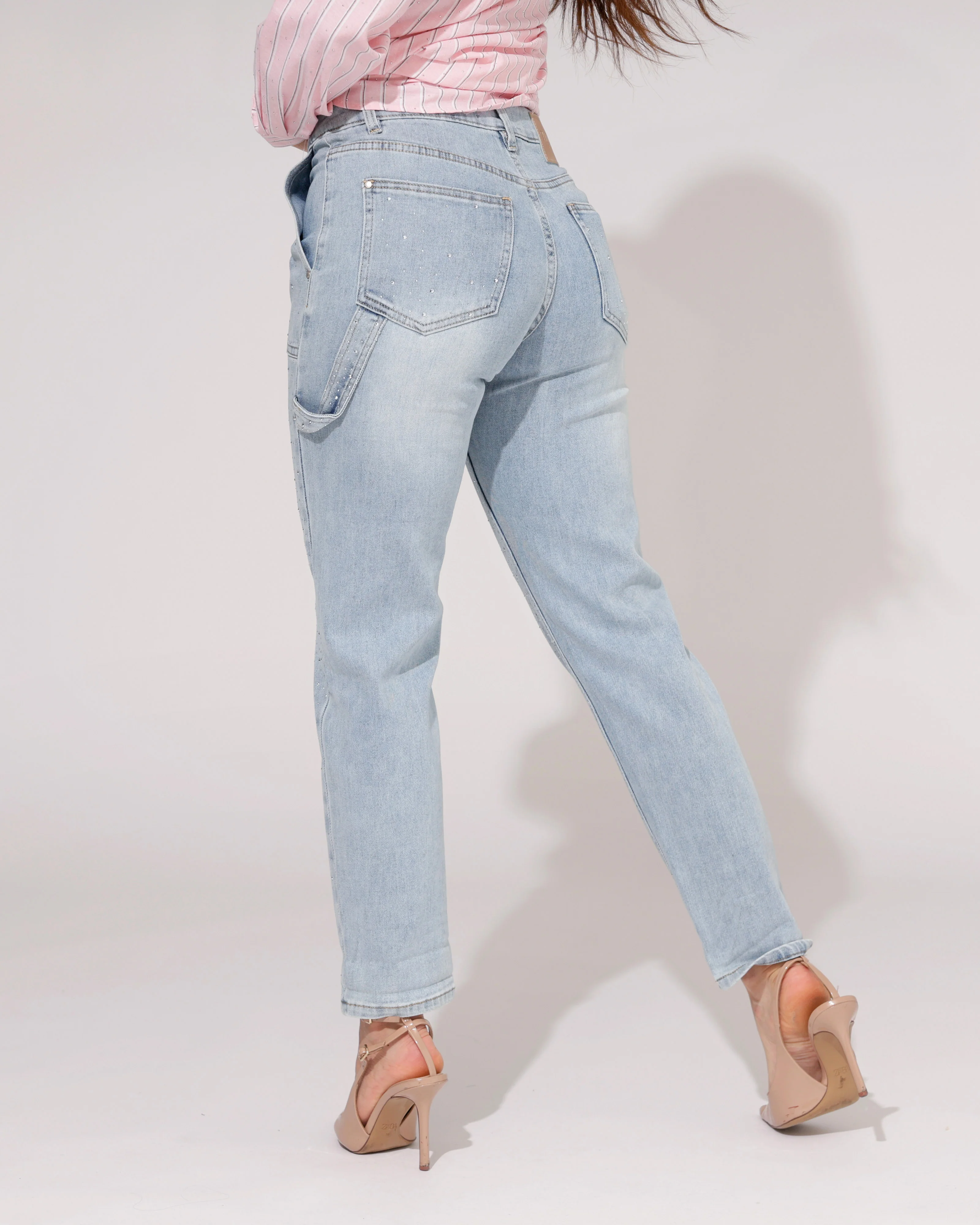 Toxik | Mom jeans Fenna Lichtblauw - Image 4