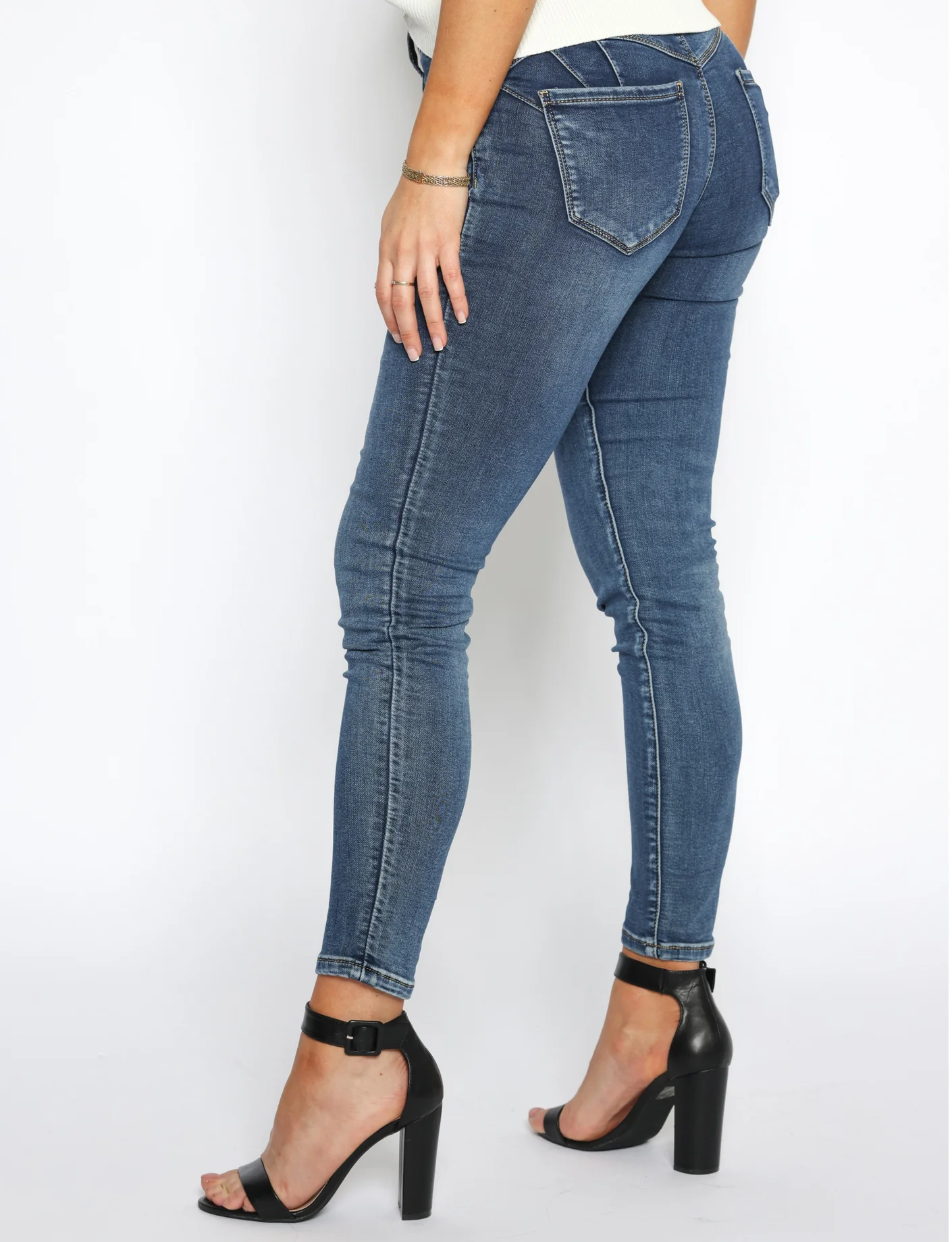 Toxik | Skinny Jeans Macey Blauw - Image 3