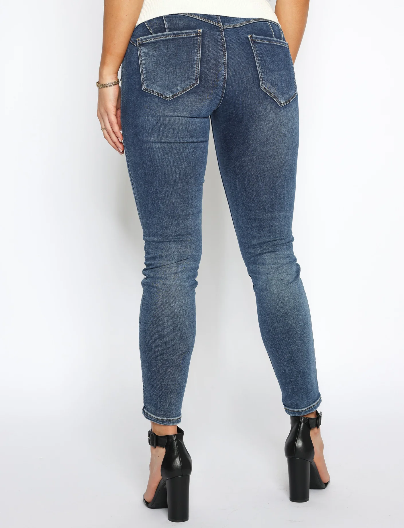 Toxik | Skinny Jeans Macey Blauw - Image 4