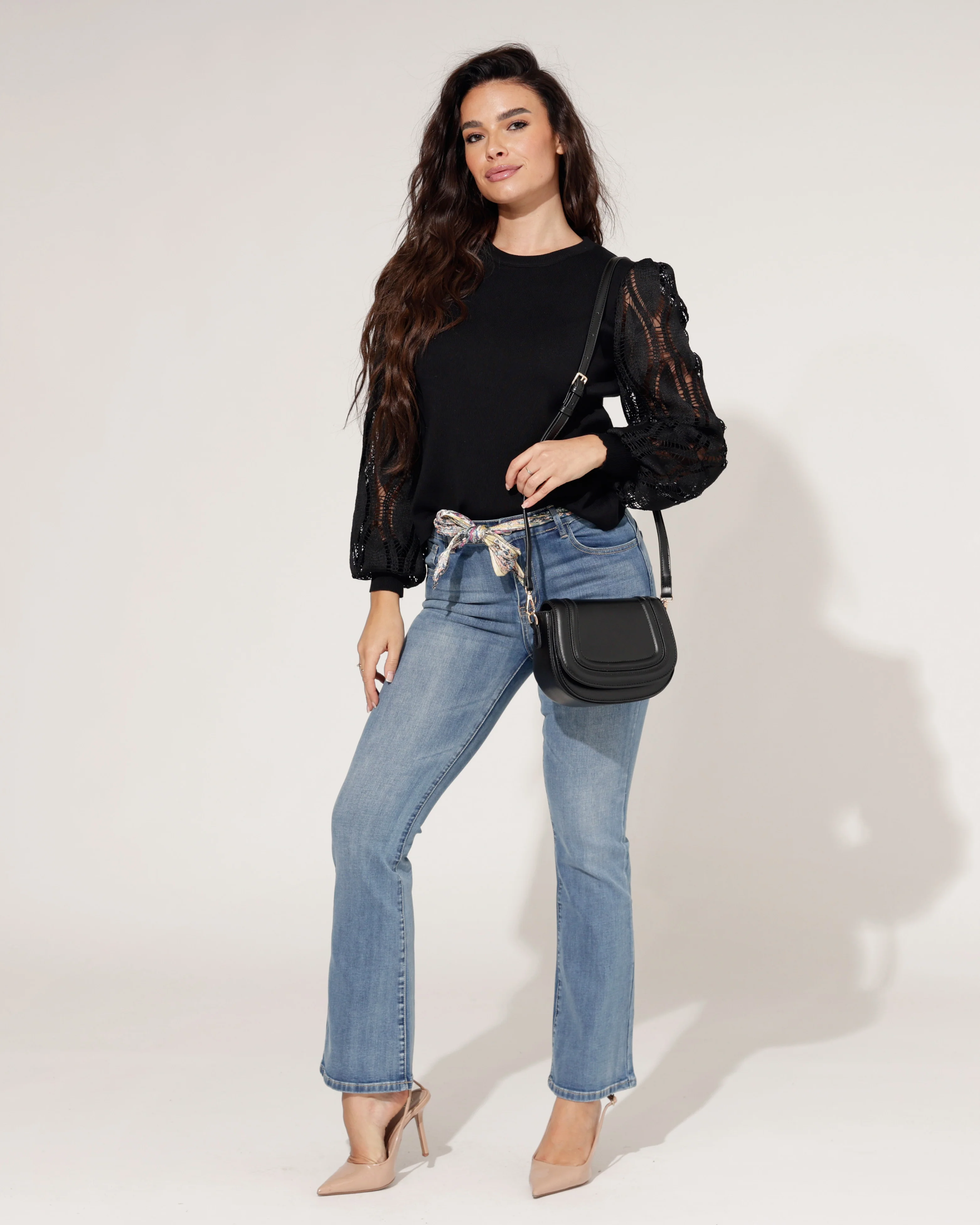 ZAC & ZOE | Flared Jeans 3252 Blauw - Image 3