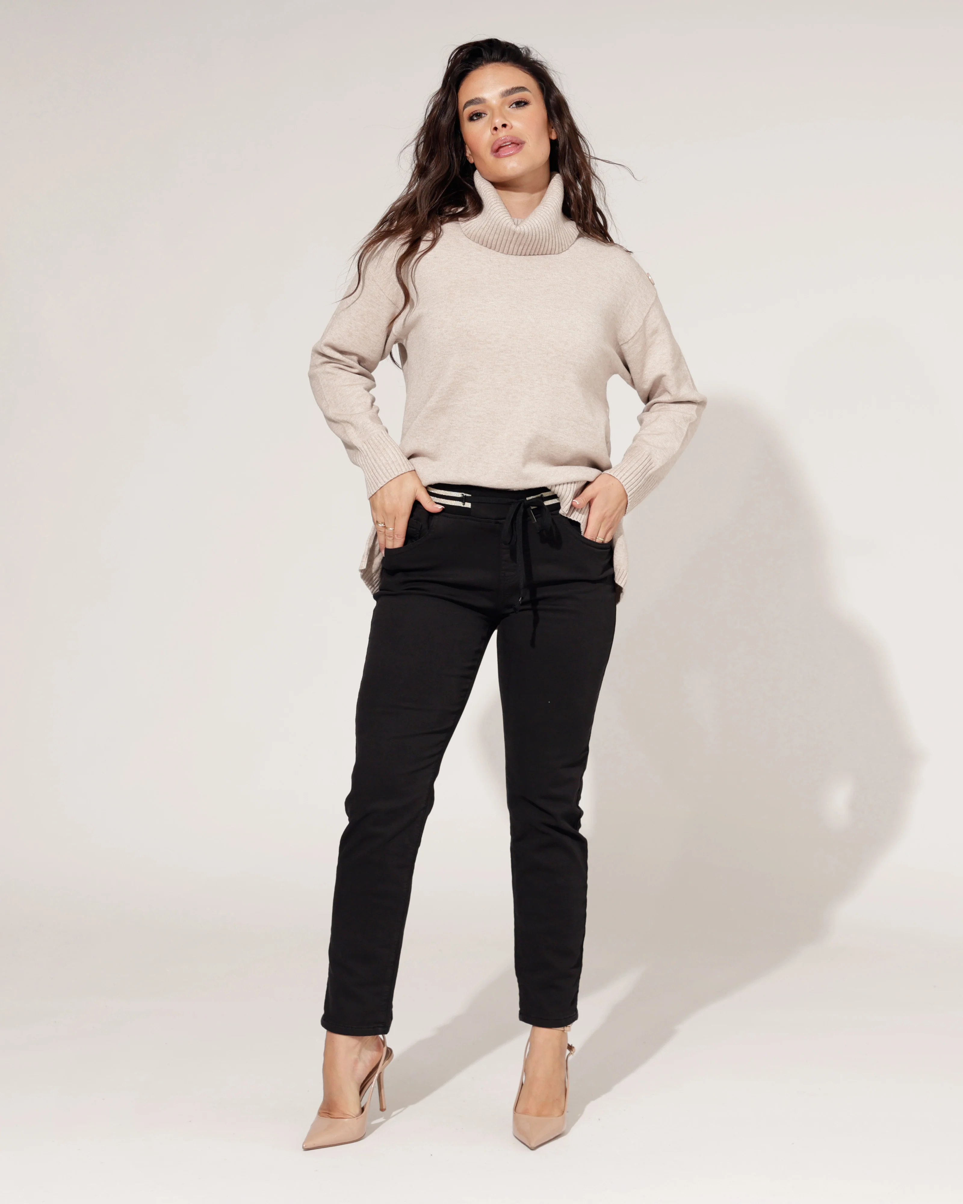 ZAC & ZOE | Jog Jeans Ivy-H Zwart - Image 4