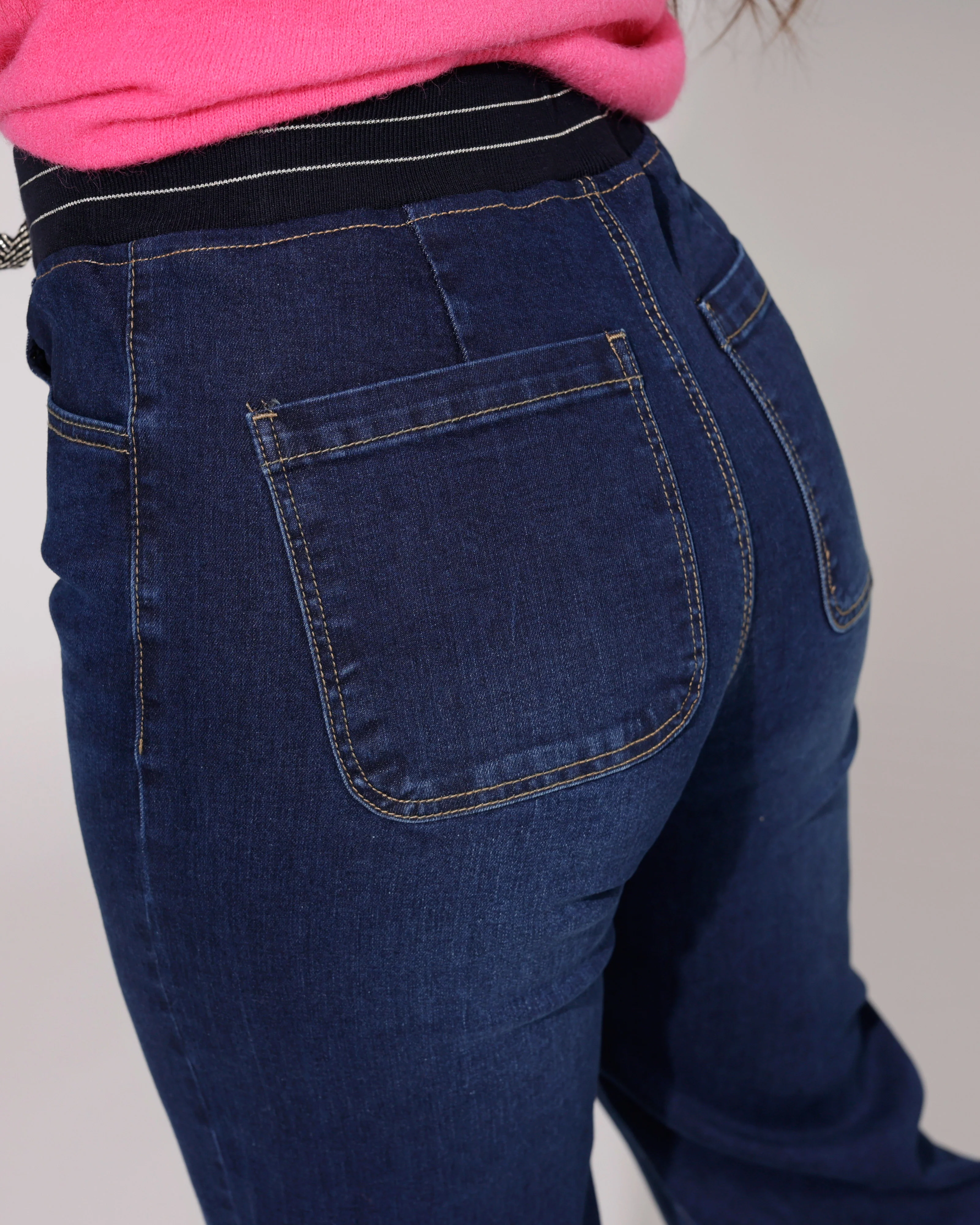 ZAC & ZOE | Jog-jeans Wide Leg Mimi-N Donkerblauw - Image 4