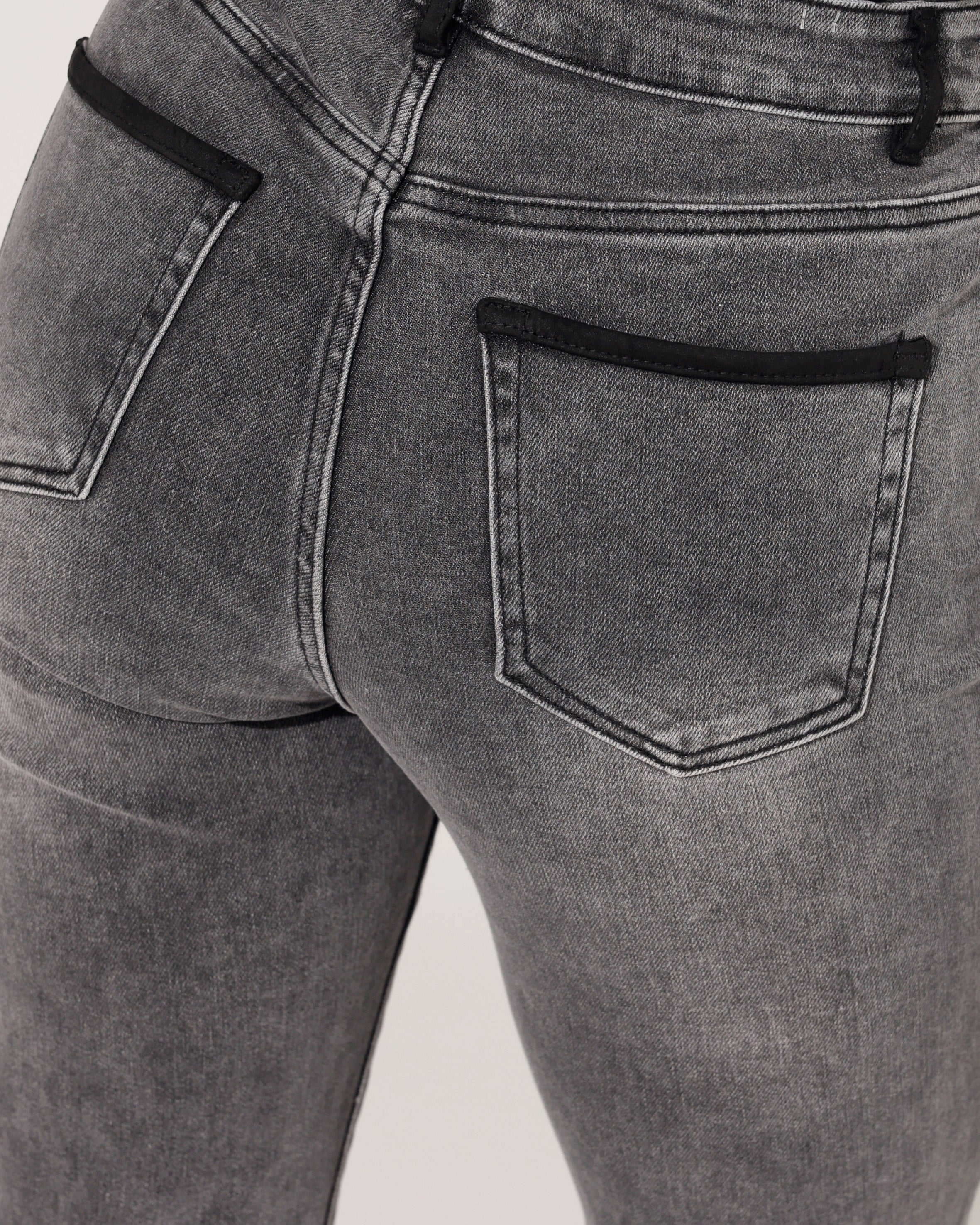 ZAC & ZOE | Straight Jeans Liza-GR Grijs - Image 5